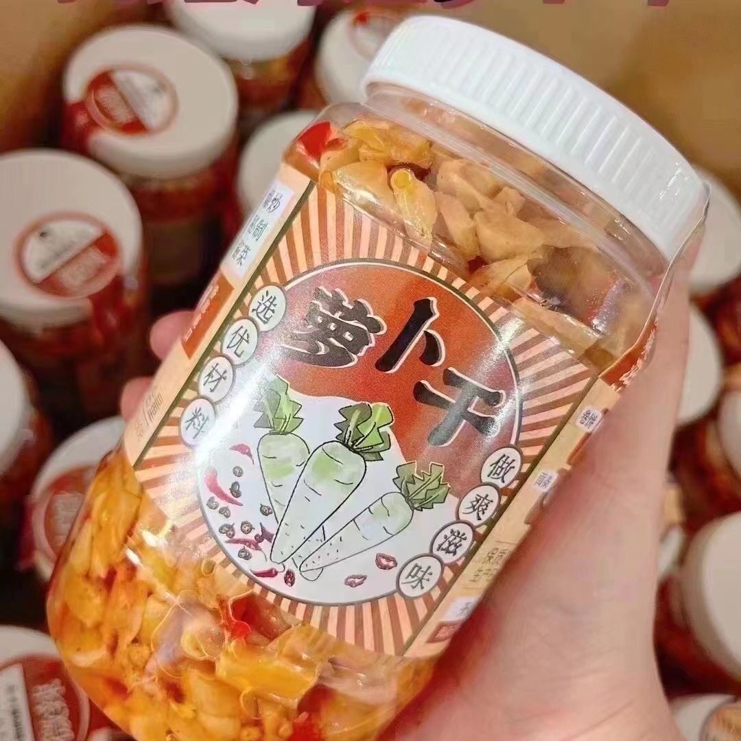 周姐萝卜干徐州特色周姐乡村人家手工特辣下饭爆炒萝卜干即食正品