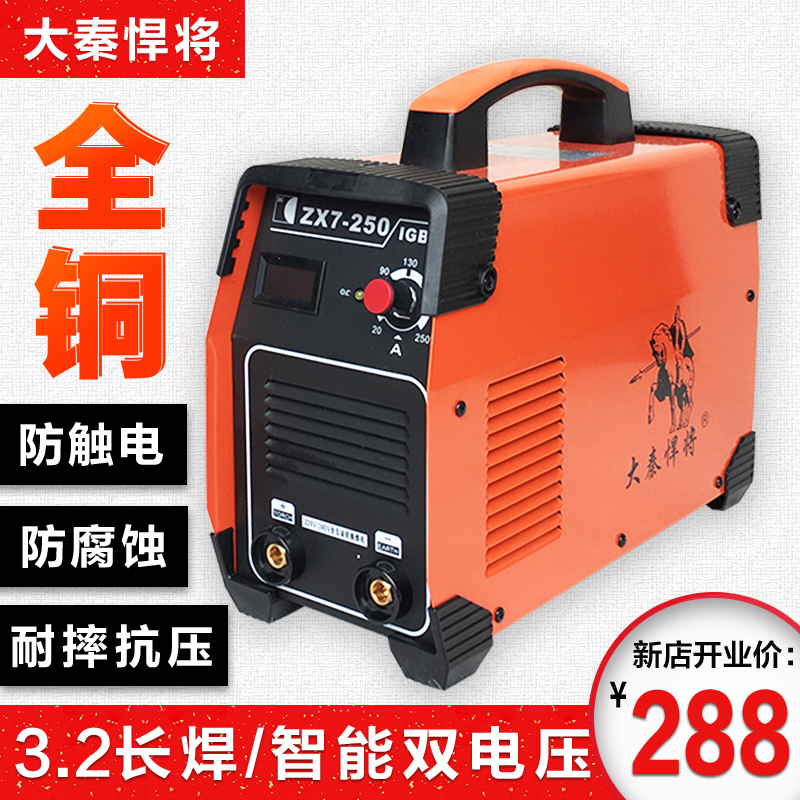 ´óÇØº·½«ZX7-250È«×Ô¶¯ÊÖÌá±ãЯʽ СÐͼÒÓÃÈ«ÍË«µçÑ¹Äæ±äµçº¸»ú