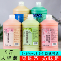 緋醉拾光5斤桶裝微醺蜜桃酸奶酒