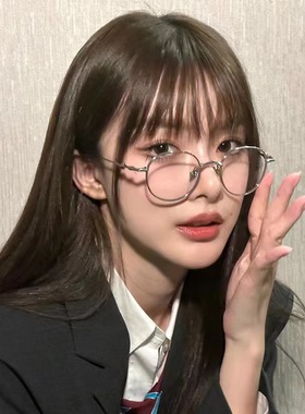 近视太阳镜圆框男女通用防紫外线