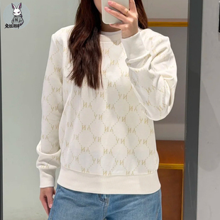 MLB卫衣专柜26新款NY老花满标男女休闲宽松运动潮套头上衣MTM01