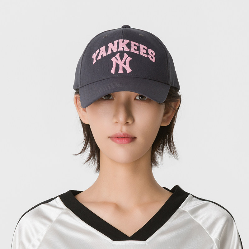 MLB专柜新款刺绣硬挺棒球帽时尚