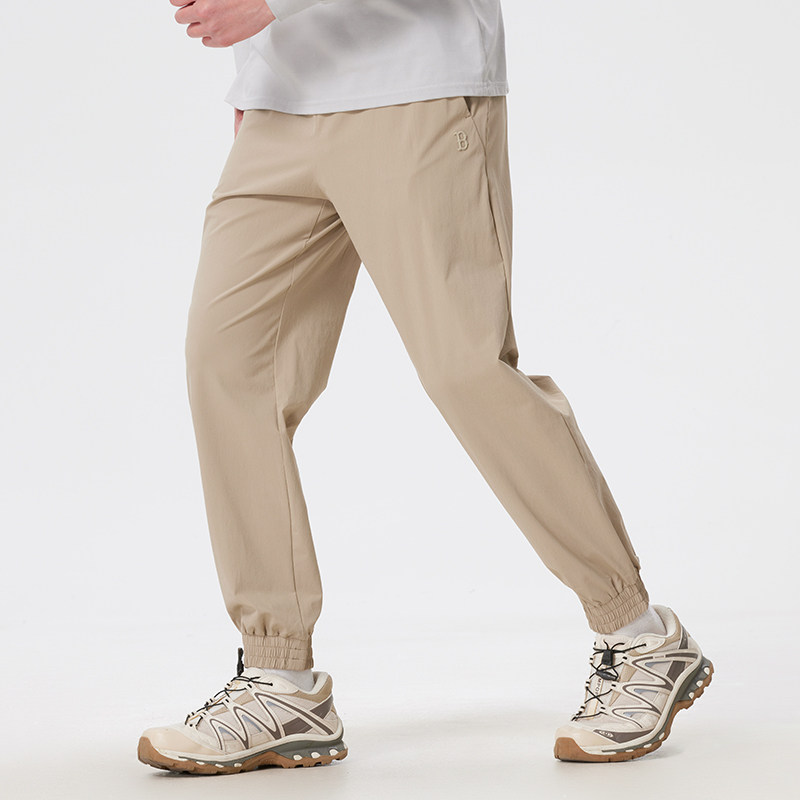 MLB专柜新款洋基队NY男女春夏速干裤子凉感薄款束脚运动裤潮WPB01