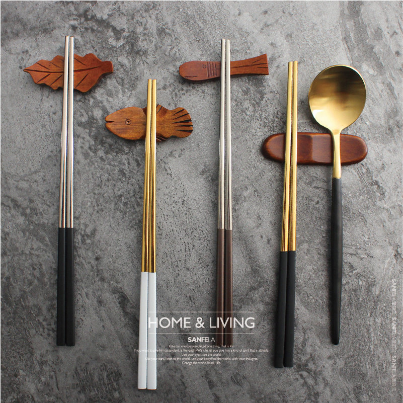 高档304不锈钢金色筷子 个性方形防滑便携家庭装家用套装出口创意,餐饮具,筷子,淘宝优惠券,粉丝福利购,淘宝优惠卷