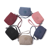 轻盈零钱包女尼龙牛津布防水手拿包简约钥匙包证件卡包女手抓小包