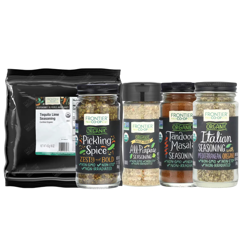 Frontier Co-op有机姜黄卡津龙舌兰酒酸橙坦度里马萨拉调味料粉