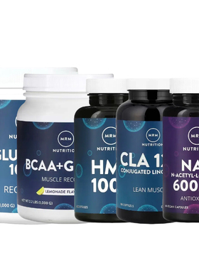 MRM Nutrition支链氨基酸+G锻炼后修复补充Organic Post-Workout