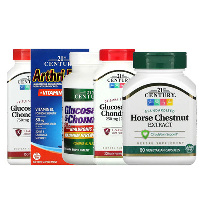 21stCentury三倍氨糖维骨力MSM