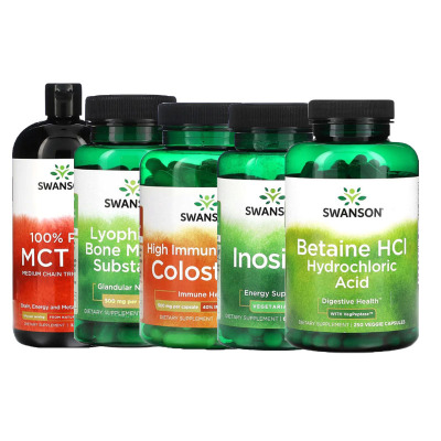 SWANSON甜菜碱TMG免疫球蛋白冻干髓柑橘多酚肌苷神经酰胺甘油三酯