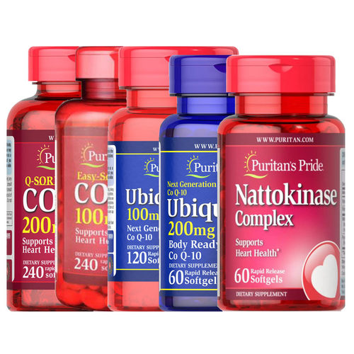 普丽普莱Puritan s Pride还原型辅酶Q10软胶囊泛醇泛醌 CoQ10纳豆