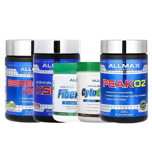 ALLMAX运动绿色食品CytoGreens虫草EGT 20+麦角硫因FiberBiotiX