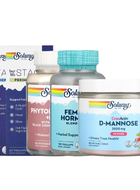 Solaray Her Life Stages Perimenopuase Postmenopause Libido