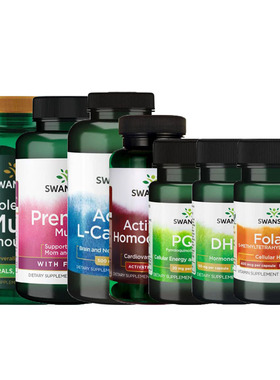 SWANSON男女多维备丙酰左旋肉碱同型半胱氨酸PQQ叶酸DHEA孕烯醇酮