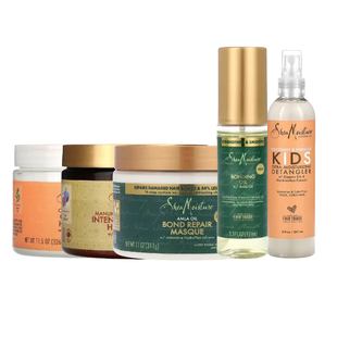 SheaMoisture儿童卷发护理膏专用特保湿护发喷雾Curl & Shine发膜