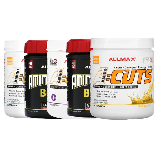 美国ALLMAX AMINOCORE系列BCAA支链氨基酸ACUTS能量饮品营养粉