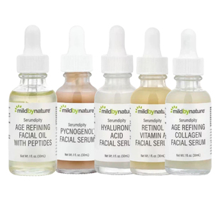 Mild Nature视黄醇A碧萝芷透明质酸胶原蛋白面部精华多肽面油
