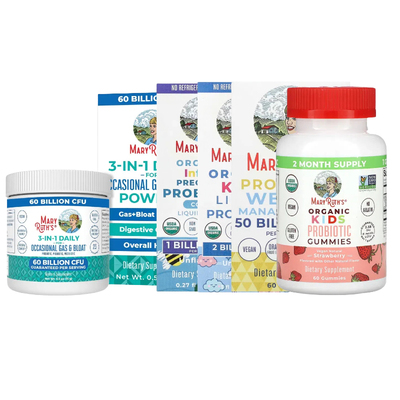 MaryRuth's偶尔GAS & BLOAT舍雷肽酶全身性酶麸质消化酶多面肠道