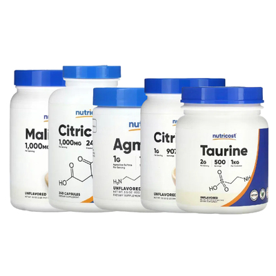 Nutricost牛磺苹果酸粉胶囊素食NAC脱甘草酸甘草DGL二吲哚甲烷DIM