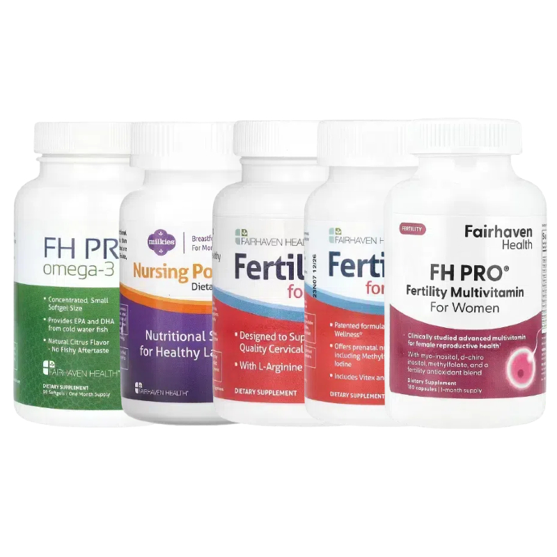 Fairhaven health爱希尔女性FertilAid孕FertileCM补充DHEA