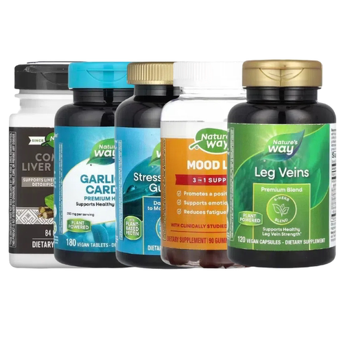 Nature's Way HeartCare  HEARTBURN FREE Umcka LIVER CLEANSE
