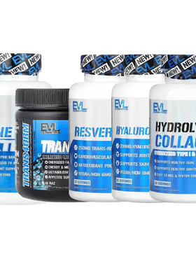 EVLution Nutrition白芸豆5-HTP轻体Trans4orm能量松树皮透明质酸