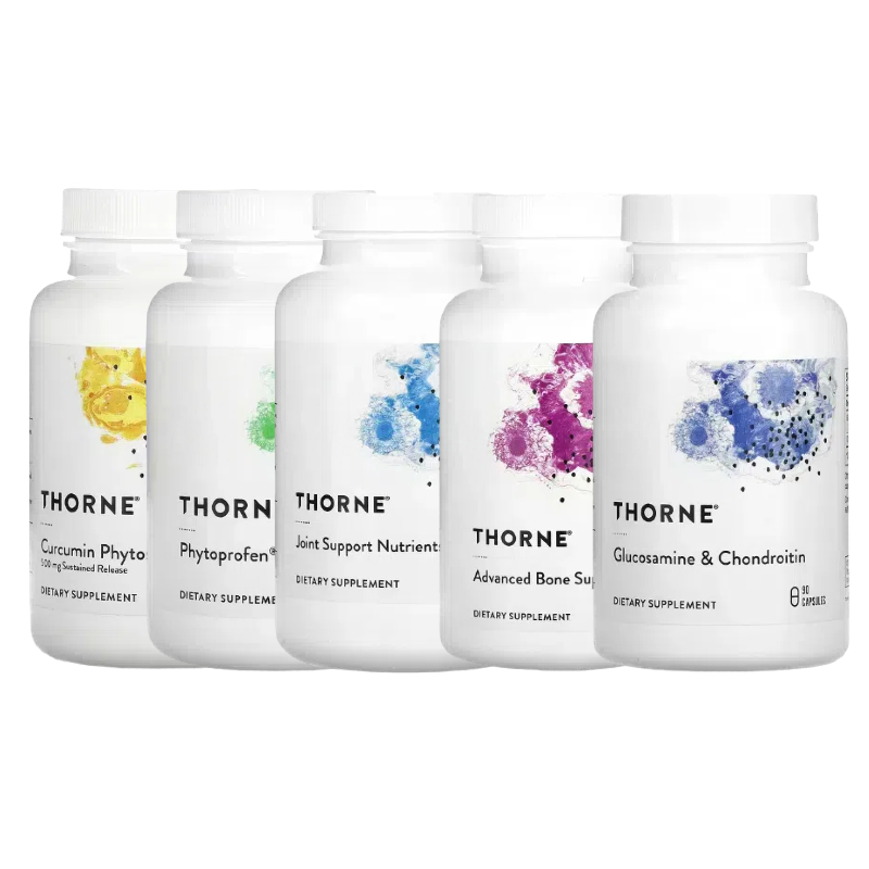 Thorne悦恩氨葡萄糖胺软骨骼姜黄素乳香磷脂AR-Encap Phytoprofen