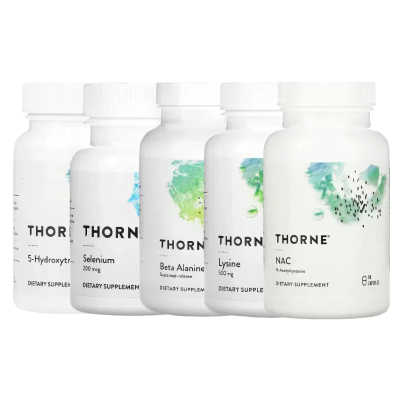 Thorne悦恩L-精甘茶赖β-丙氨酸乙酰左旋肉碱NAC半胱氨酸α硫辛酸