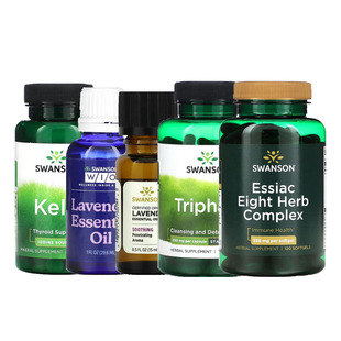 SWANSON薰衣草非洲芒果毛喉鞘蕊花番荔枝菝葜根卡姆果豆瓣菜海带