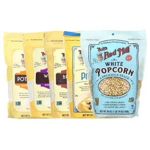 Bob's Red Mill白黄爆马铃糙细土豆小玉米木薯花淀粉泥全谷物高粱