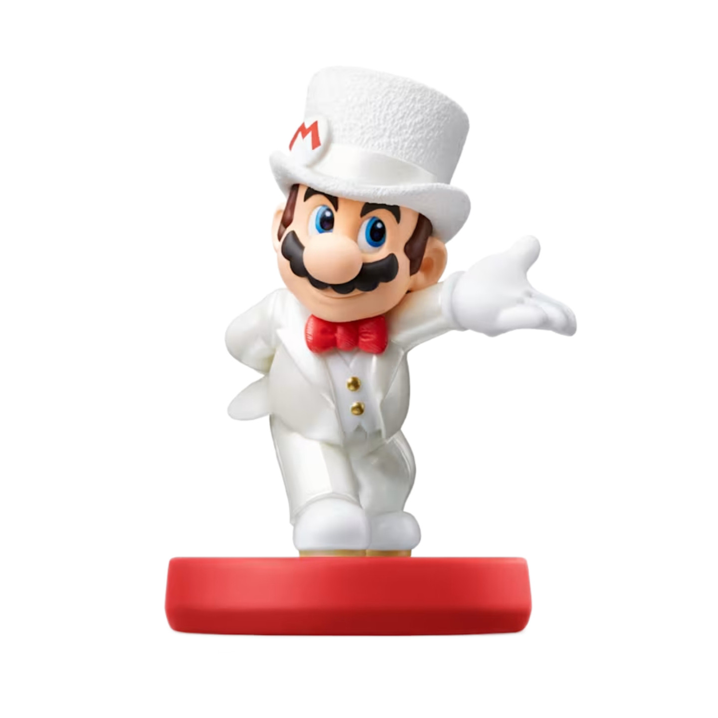 任天堂正版amiibo手办 马里奥奥德赛 婚礼装马力欧桃花公主酷霸王