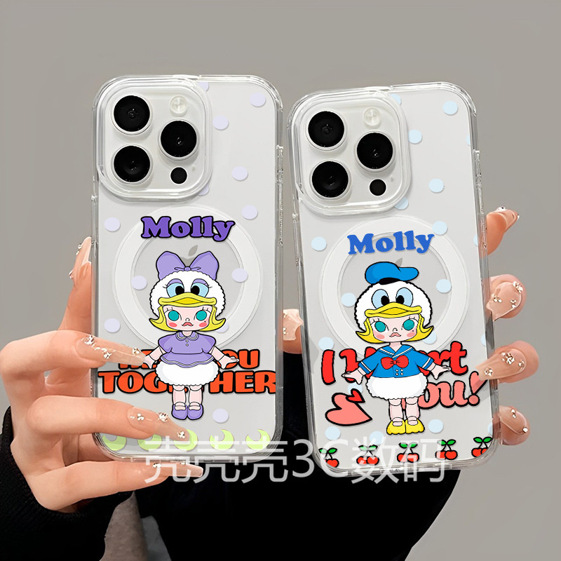 老鸭黛丝适用于苹果17prom手机保护套/壳