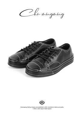 CHU楚妞包浆马皮低帮鞋XZ173