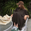 CHU楚妞【薄荷T裙】韩系纯色松弛感连衣裙女2026夏季宽松显瘦长裙