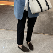 高弹神裤 女小黑裤 超模烟管休闲九分裤 新款 子 2026春季 CHU楚妞