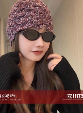 CHU楚妞波浪边钩花帽SP25132