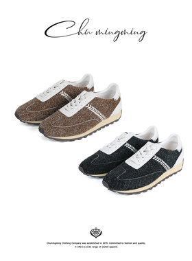 CHU楚妞绒面慢跑鞋XZCD2514