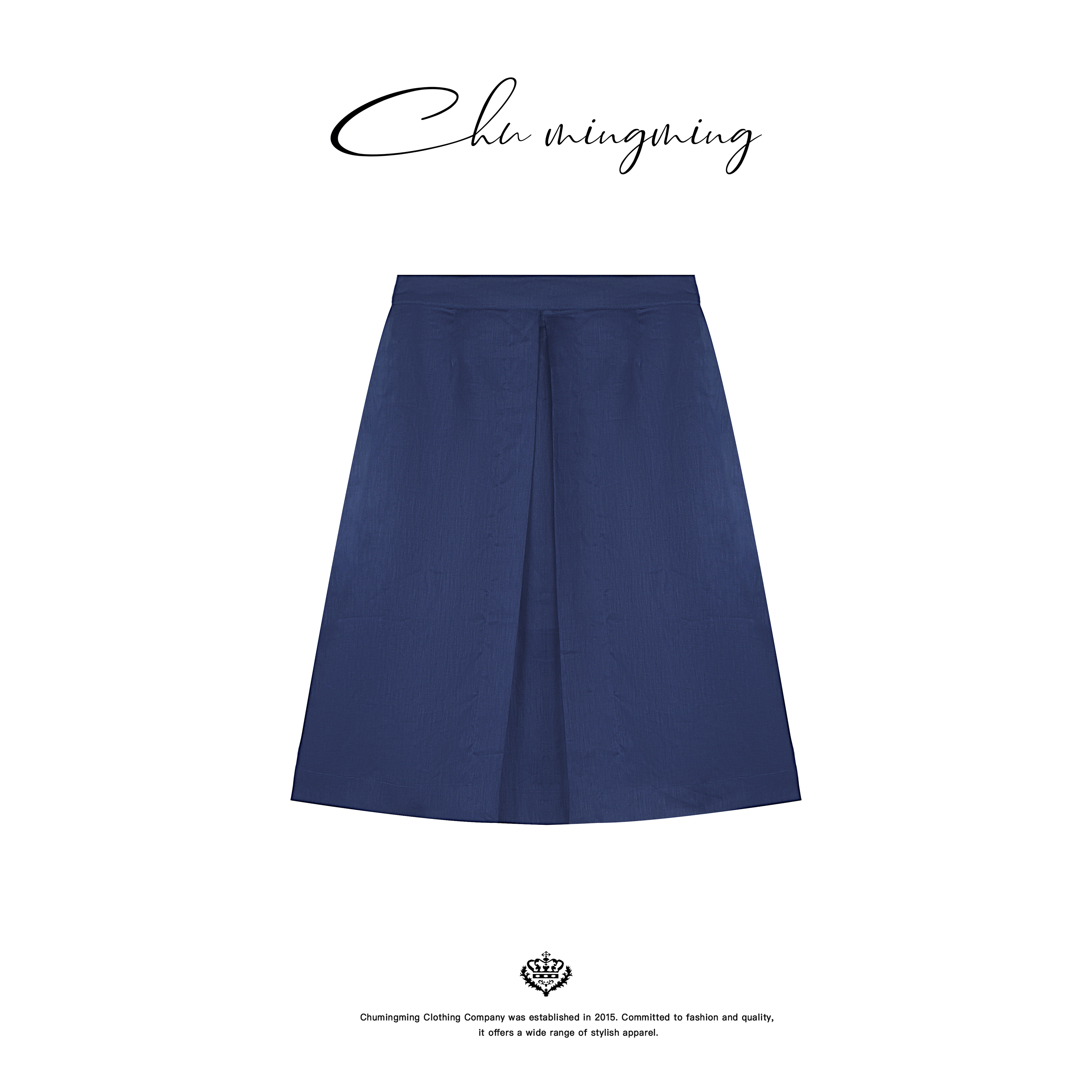 CHU楚妞片式亚麻半裙LY2566