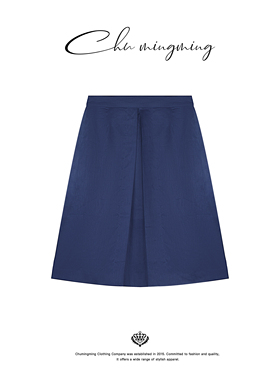 CHU楚妞片式亚麻半裙LY2566