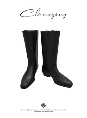 CHU楚妞小香英伦骑士靴XZAM250070