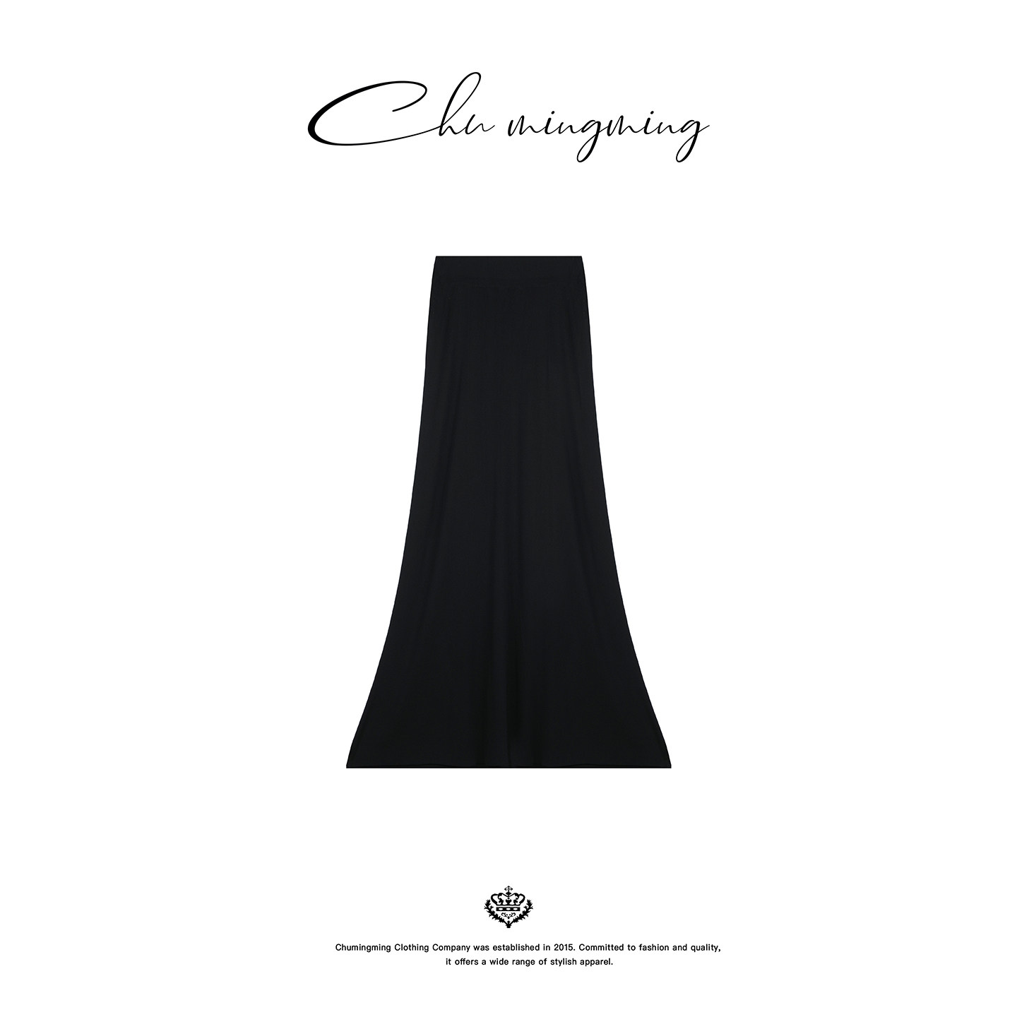 CHU楚妞羊毛松紧腰A字半身裙2025秋季新款女极简高级感显瘦鱼尾裙,女装/女士精品,半身裙,淘宝优惠券,粉丝福利购,淘宝优惠卷