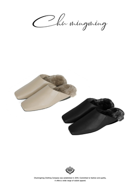 [CHU/2025SSNEW]原创设计 獭兔毛毛鞋XZ161