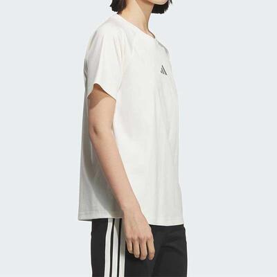 阿迪达斯女装休闲运动短袖T恤