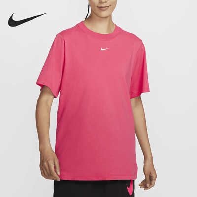 休闲透气圆领短袖T恤Nike女士