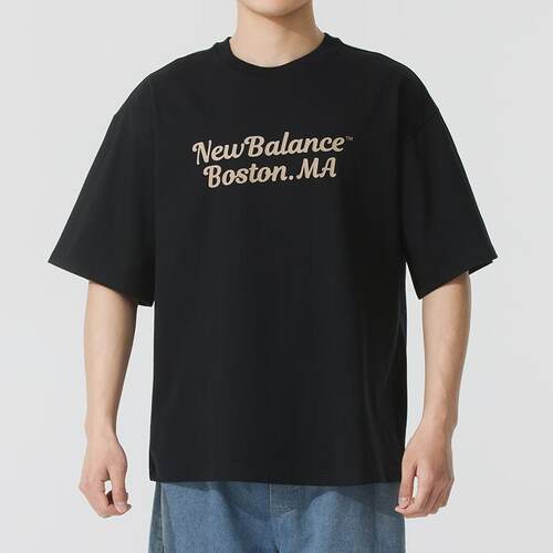 NEWBALANCE男简约字母短袖T恤