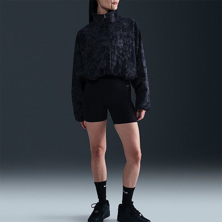 Nike/耐克正品女士提花时尚透气立领运动休闲夹克外套HF9581-010,运动服/休闲服装,运动茄克/外套,淘宝优惠券,粉丝福利购,淘宝优惠卷