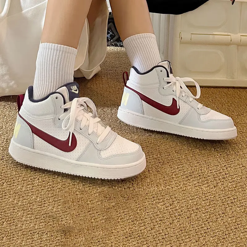 正品NIKE/耐克COURT BOROUGH MID儿童中帮运动休闲板鞋FV8122-161,运动鞋new,运动休闲鞋,淘宝优惠券,粉丝福利购,淘宝优惠卷