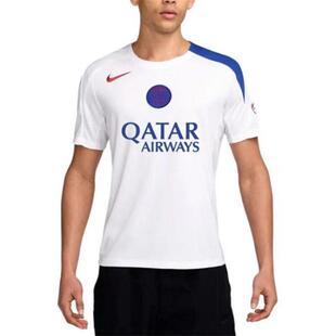 T恤HM3345 简约百搭休闲足球运动圆领短袖 101 时尚 Nike耐克男女装