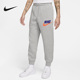 耐克NIKE CLUB FLEECE男加绒保暖运动休闲针织长裤 正品 FN3095 063