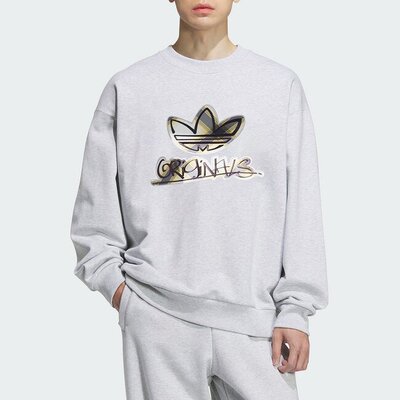 阿迪达斯三叶草男子休闲运动卫衣