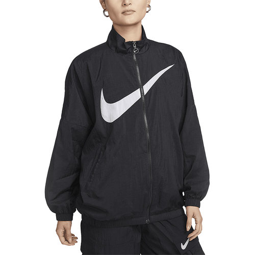 耐克女子立领大LOGO梭织夹克外套